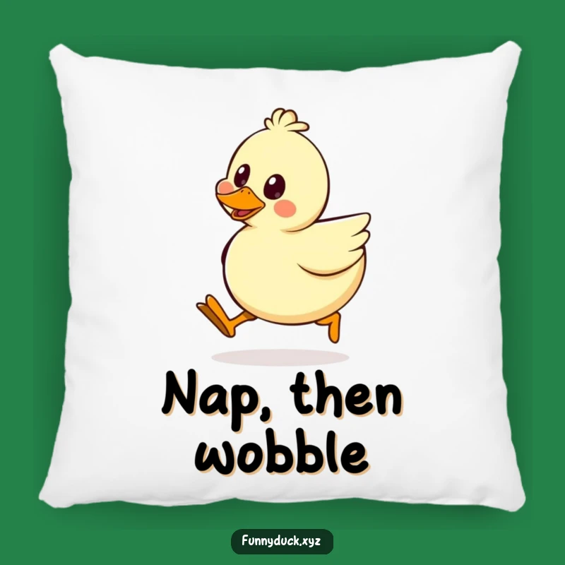 Funny Kawaii Duck Silly Walk Pillow: Adorable and Hilarious Home Decor, Perfect Gag Gift