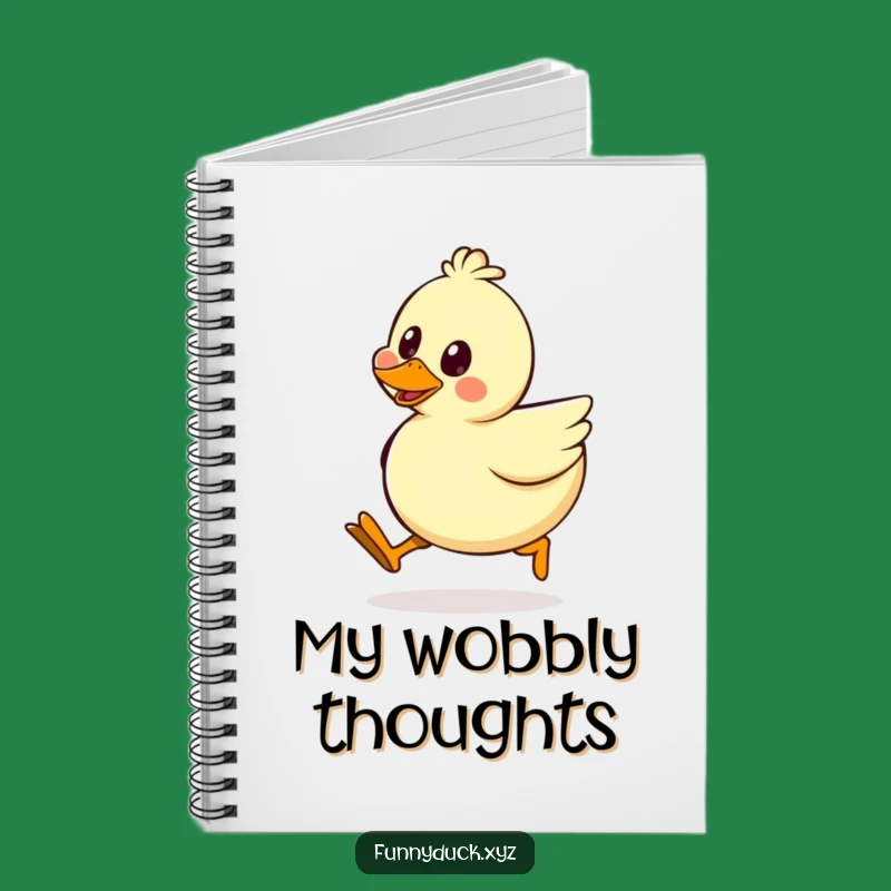 Funny Kawaii Duck Silly Walk Notebook: Hilarious Journal and Perfect Gag Gift for Writers